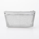 ナイロンメッシュペンケース　マチ付