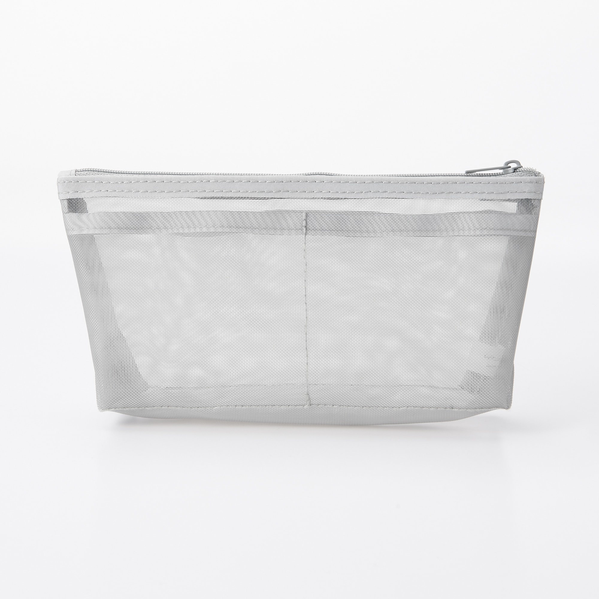 ナイロンメッシュペンケース　マチ付