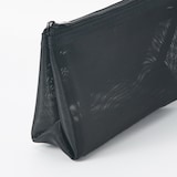 ナイロンメッシュペンケース　マチ付