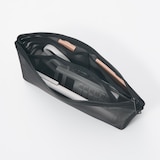 ナイロンメッシュペンケース　マチ付