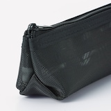 ナイロンメッシュペンケース　マチ付