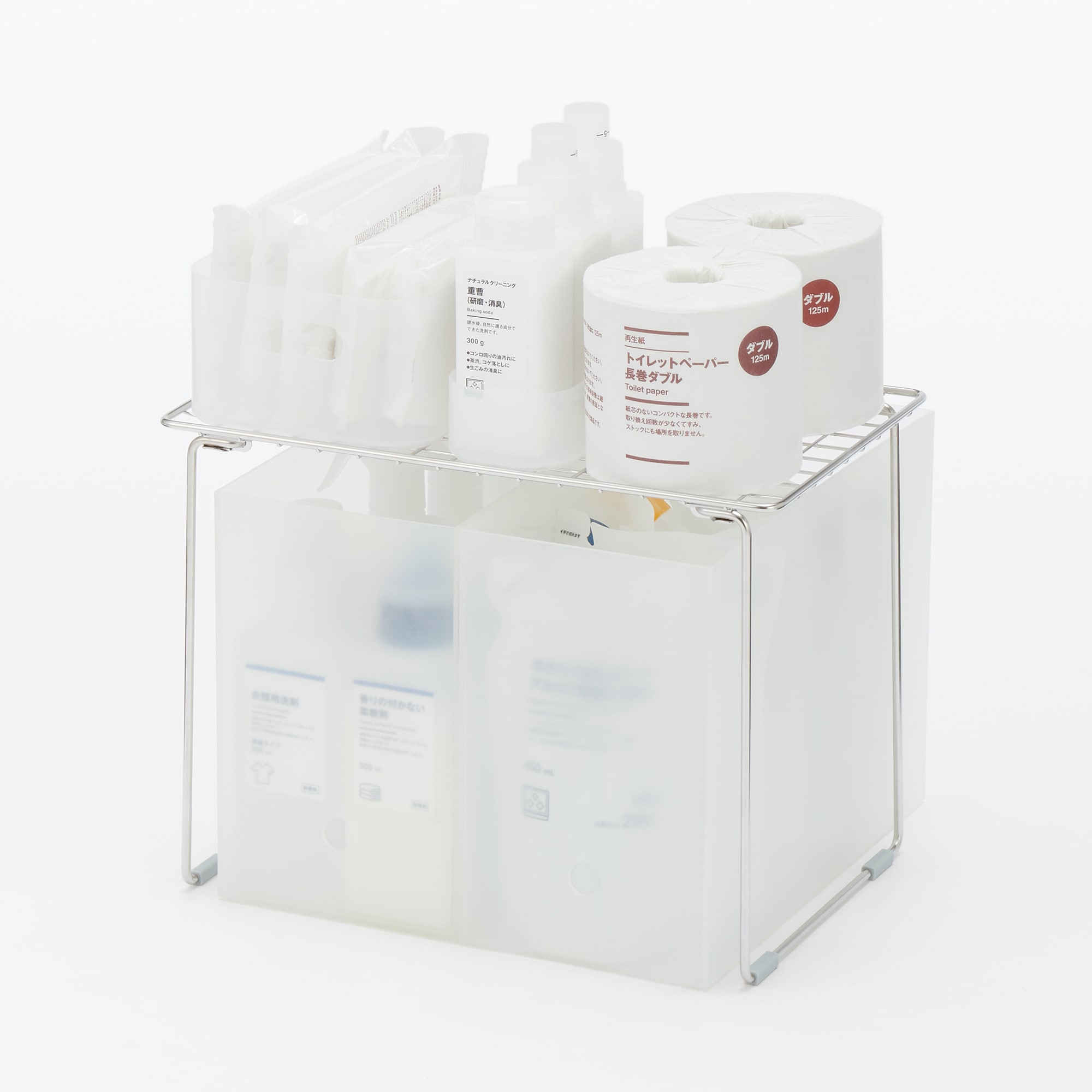 ステンレスシンク下収納ラック・大