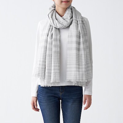 ストール マフラー 通販 無印良品