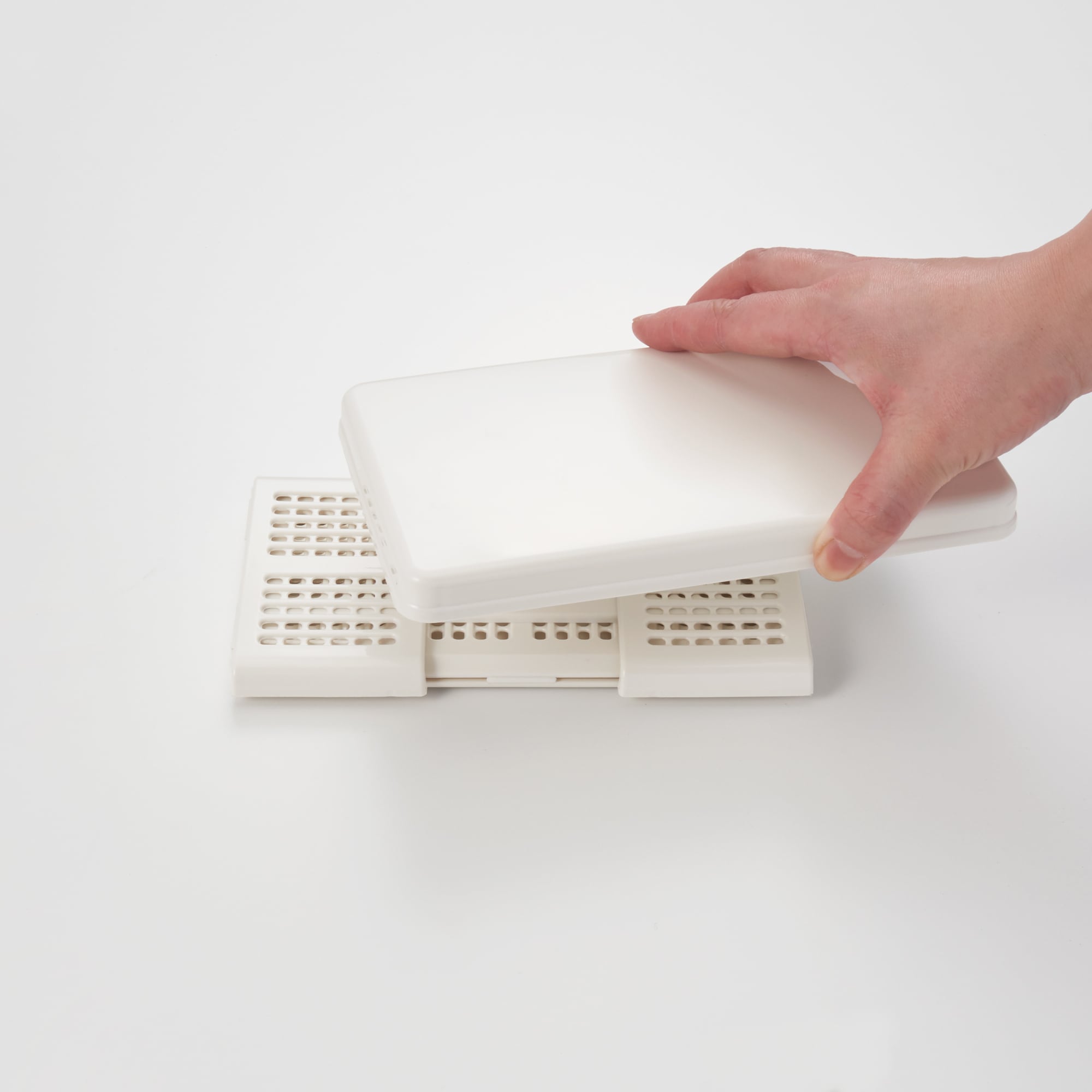 ポリプロピレンサンドイッチケース／ポリプロピレン　折りたためるサンドイッチケース