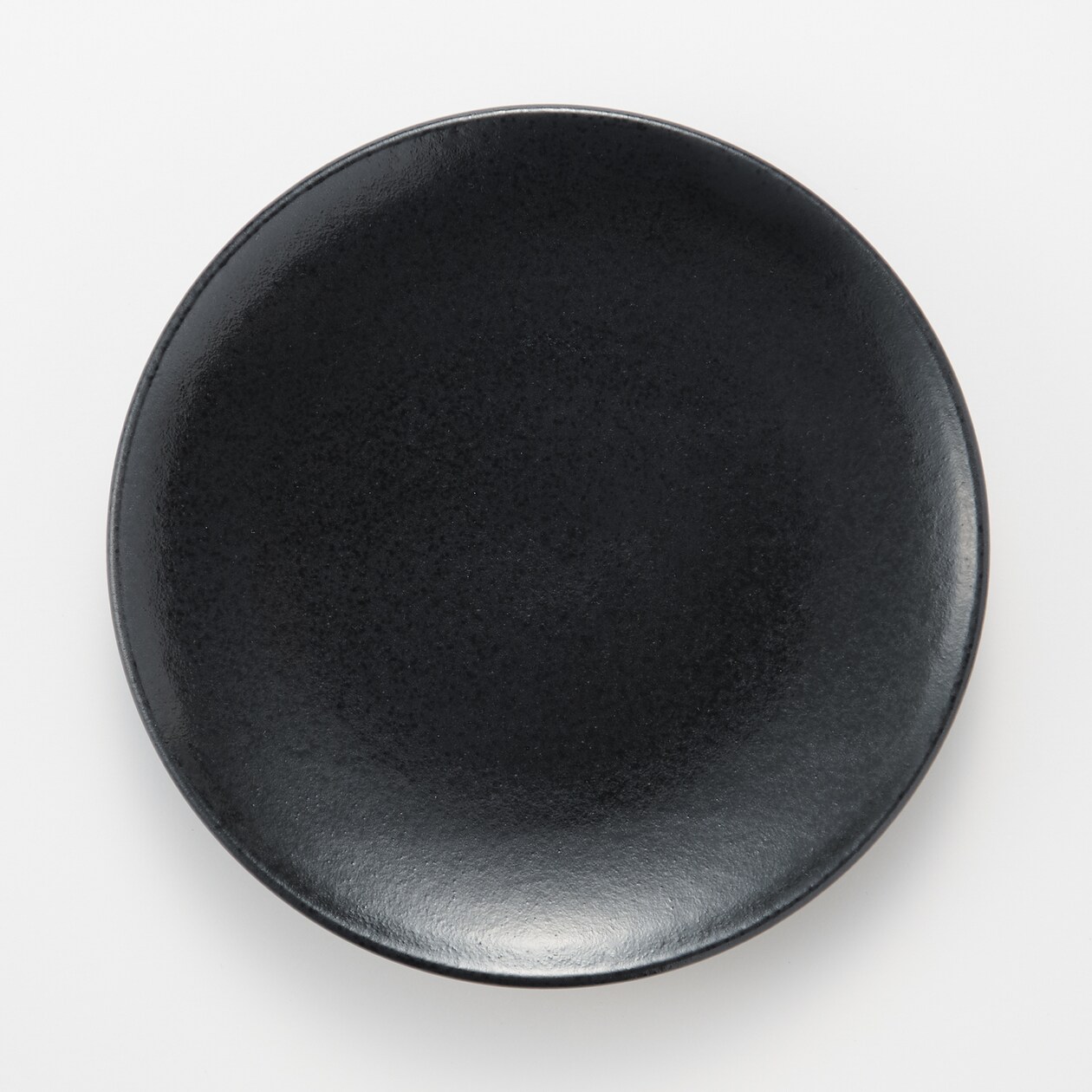 黒釉　平皿