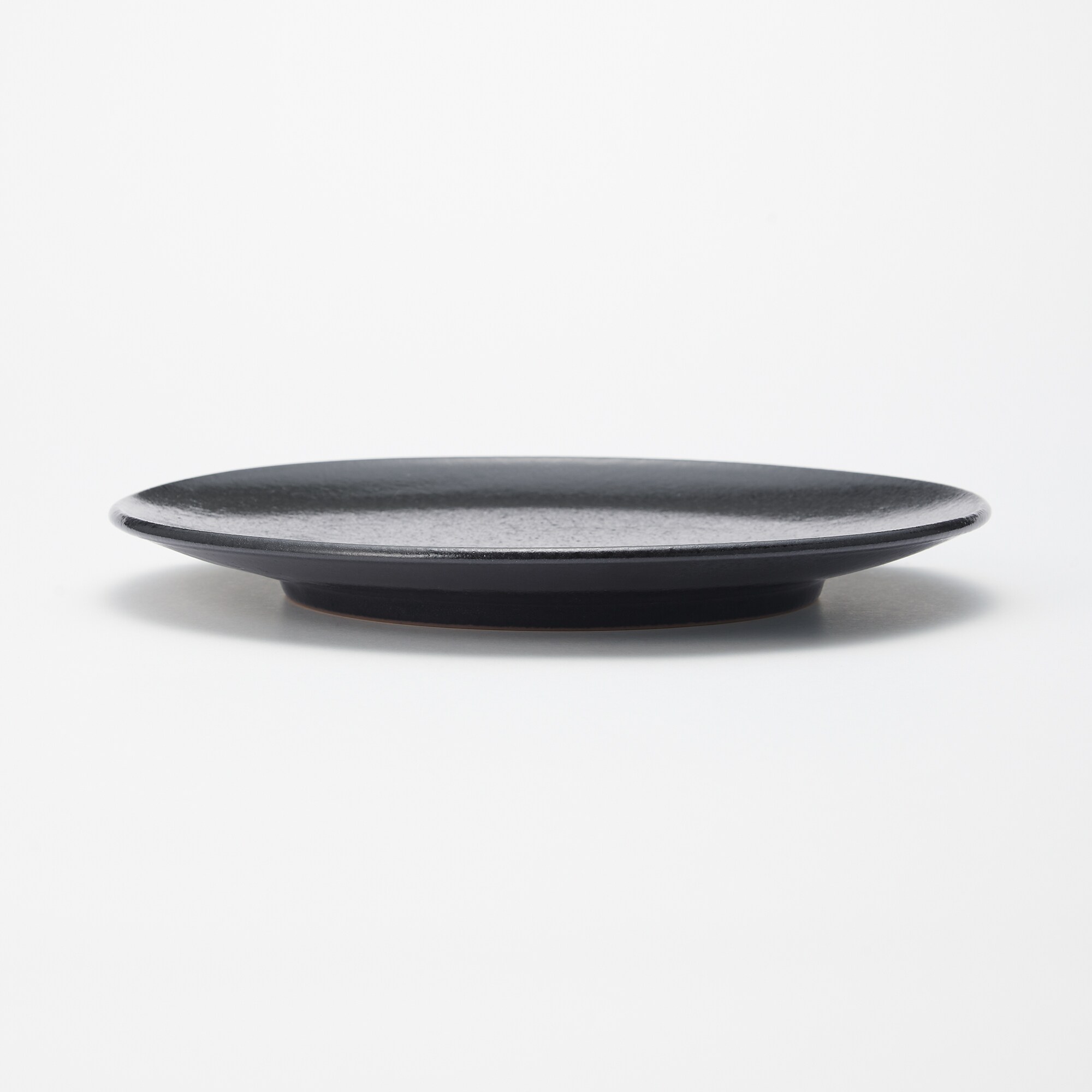 黒釉 平皿 | 無印良品