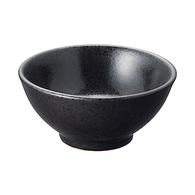 黒釉　豆鉢　約直径９ｃｍ