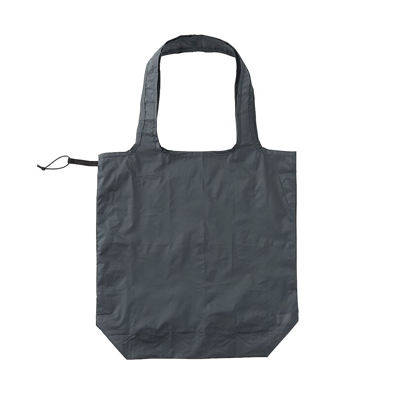 無印良品　エコバッグ　ブラック