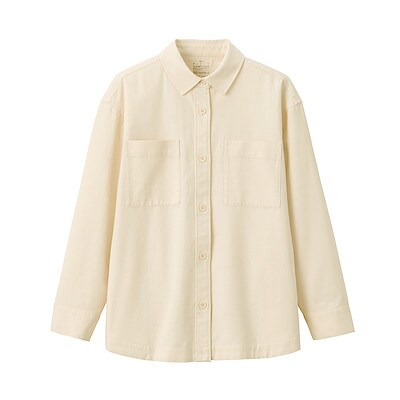 洗いざらしのシャツ 無印良品 洗いざらしのシャツ 無印良品