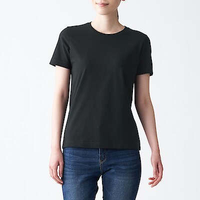 汗じみしにくいフライス編みクルーネック半袖tシャツ 婦人xs ライトシルバーグレー Tシャツ カットソー 半袖 婦人 レディース 通販 無印良品 汗じみしにくいフライス編みクルーネック半袖tシャツ 婦人xs ライトシルバーグレー Tシャツ カットソー 半袖 婦人 レディース 通販 無印良品