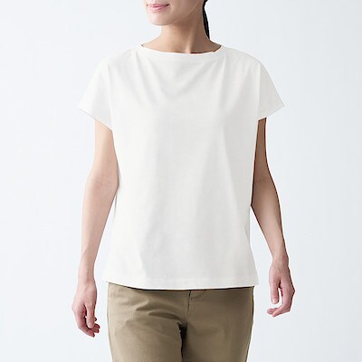 Tシャツ カットソー 半袖 婦人 レディース 通販 無印良品 Tシャツ カットソー 半袖 婦人 レディース 通販 無印良品