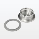 耐熱ガラスサーバー用　フィルター付　ステンレス蓋