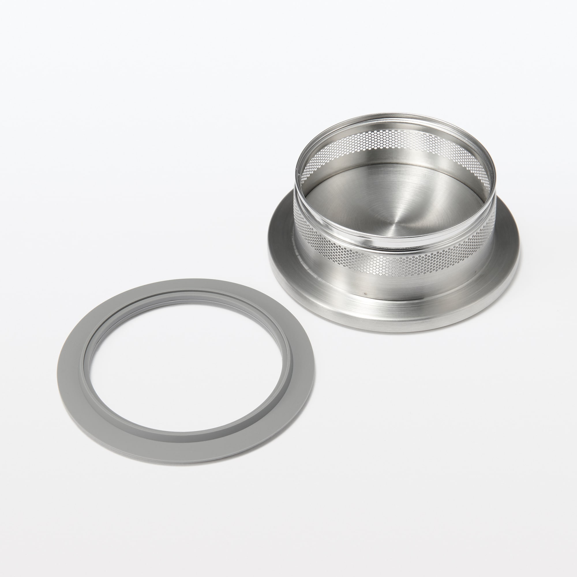 耐熱ガラスサーバー用　フィルター付　ステンレス蓋