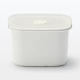 蓋が選べる　ホーロー保存容器　深型　小