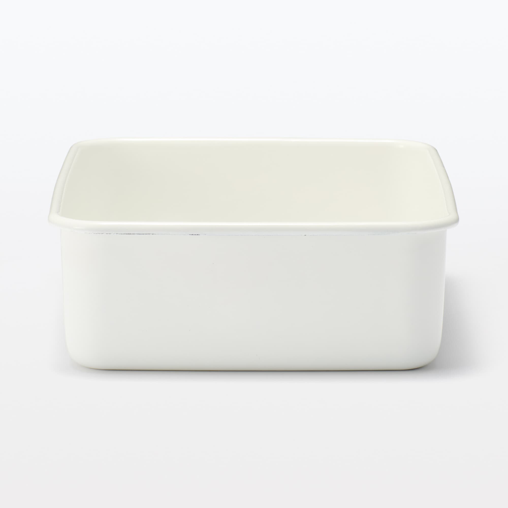 蓋が選べる　ホーロー保存容器　深型　大