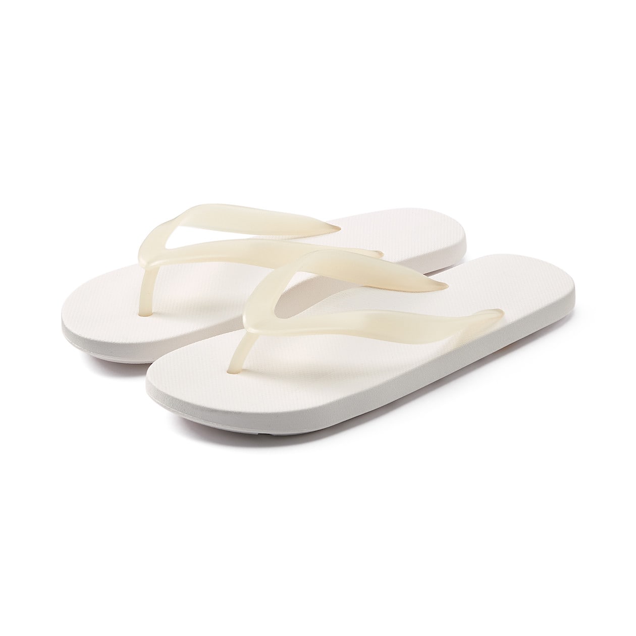 足なりビーチサンダル ｘｓ オフ白 サンダル 紳士 メンズ 通販 無印良品