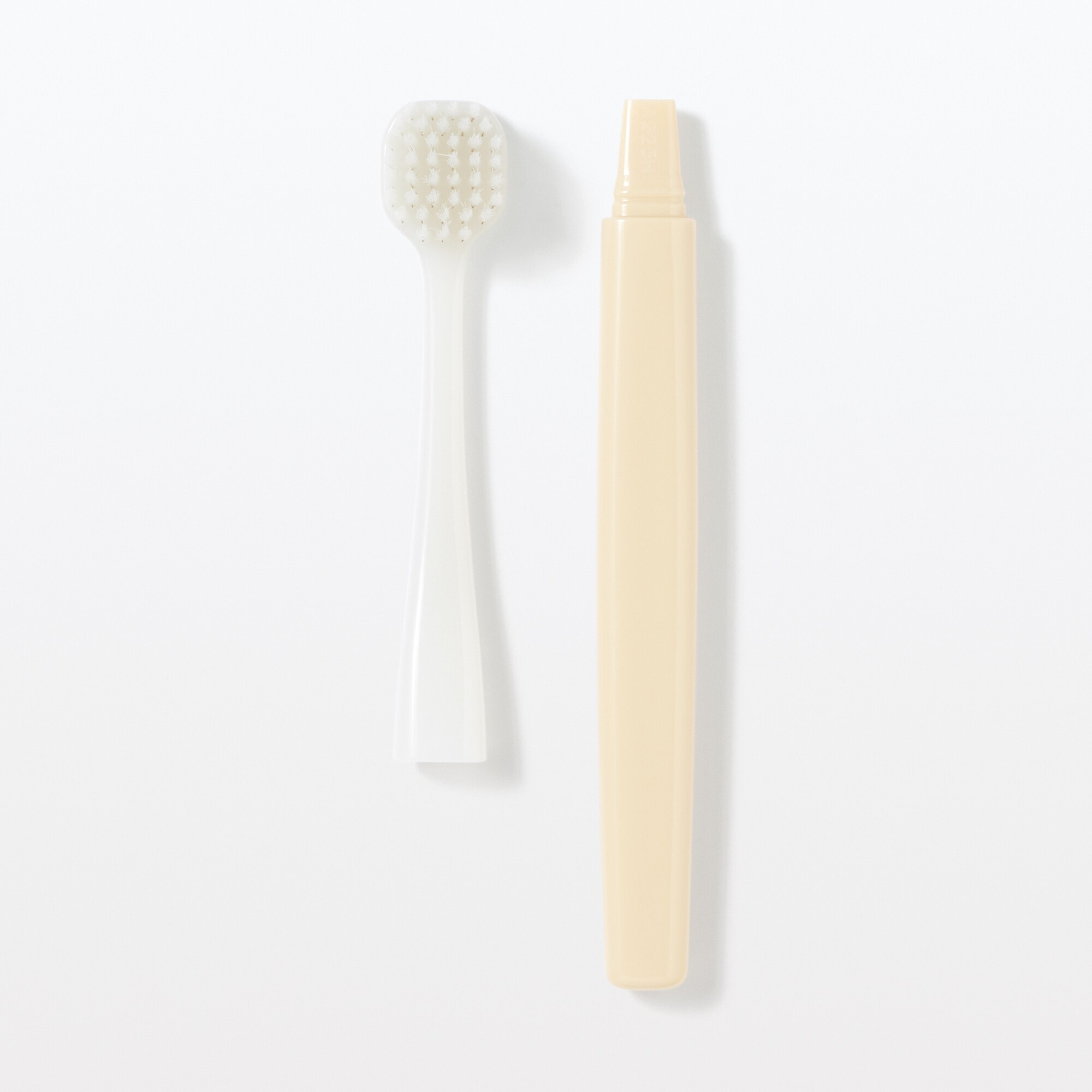 ヘッドが交換できる歯ブラシ　ワイドヘッド