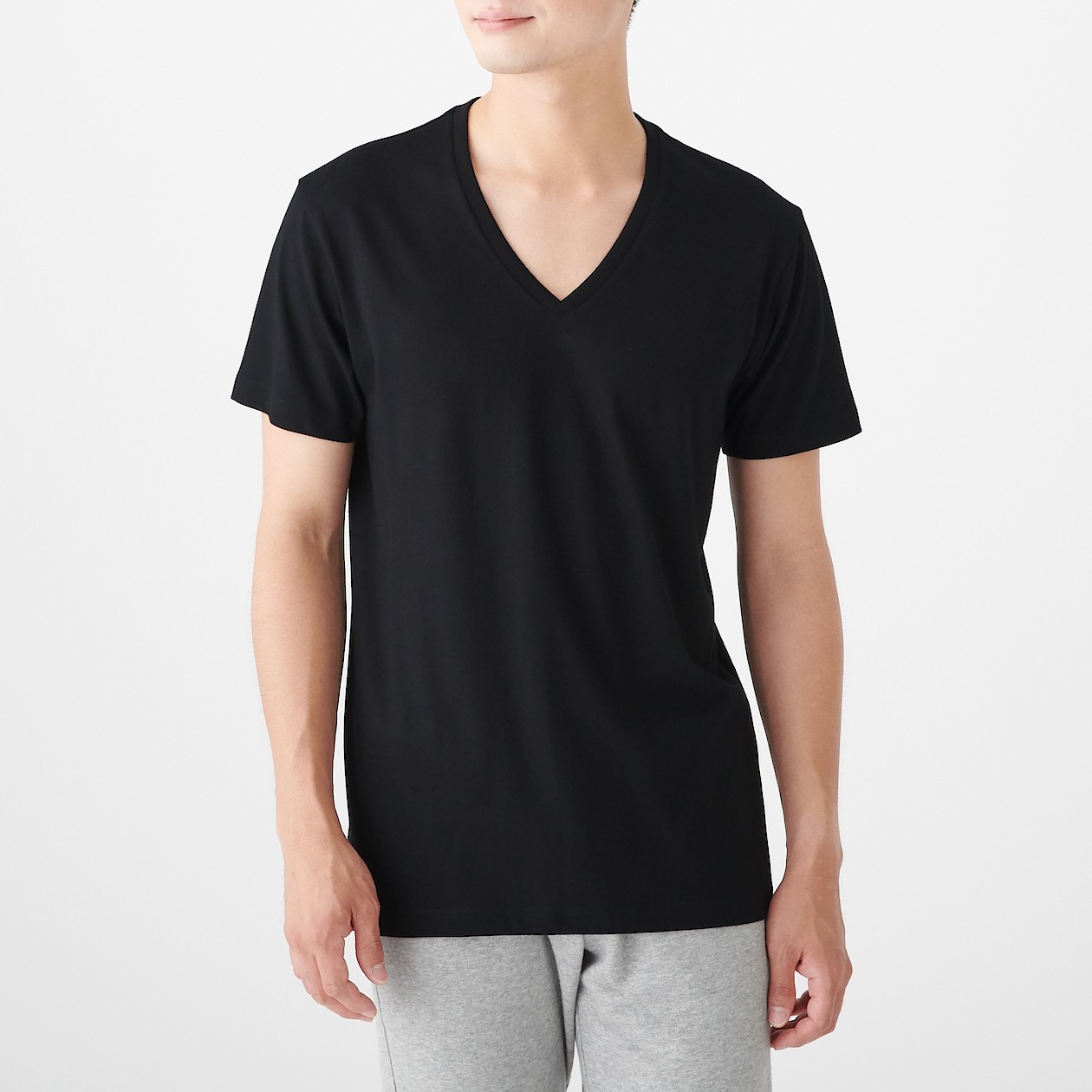 脇に縫い目のない 天竺編み2枚組vネックtシャツ 紳士m 黒 2枚組tシャツ タンクトップ 紳士 メンズ 通販 無印良品 脇に縫い目のない 天竺編み2枚組vネックtシャツ 紳士m 黒 2枚組tシャツ タンクトップ 紳士 メンズ 通販 無印良品