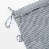 ポリエステルダブルファスナーケース