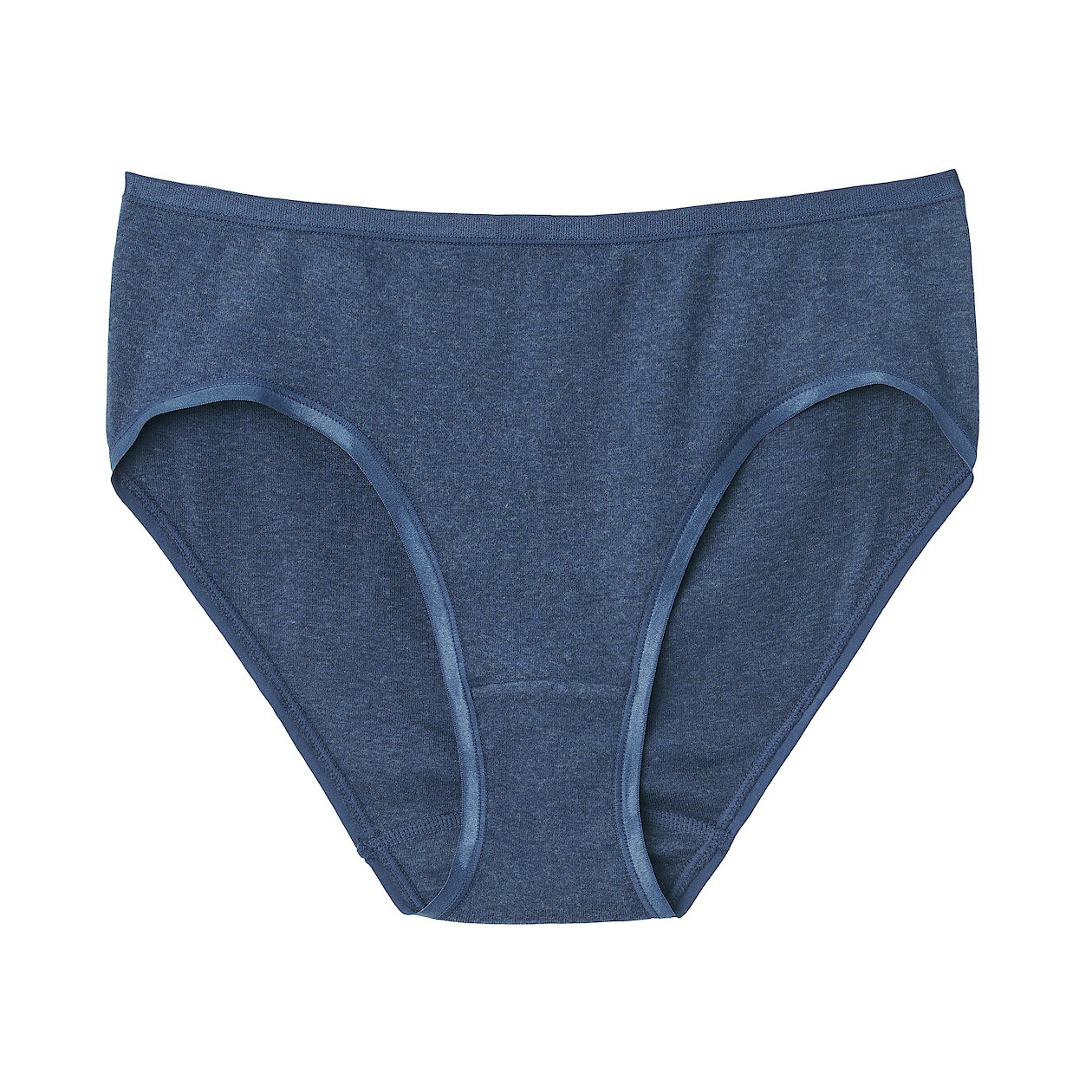 インド綿フライス編みミディショーツ 婦人ｍ ネイビー ショーツ 婦人 レディース 通販 無印良品