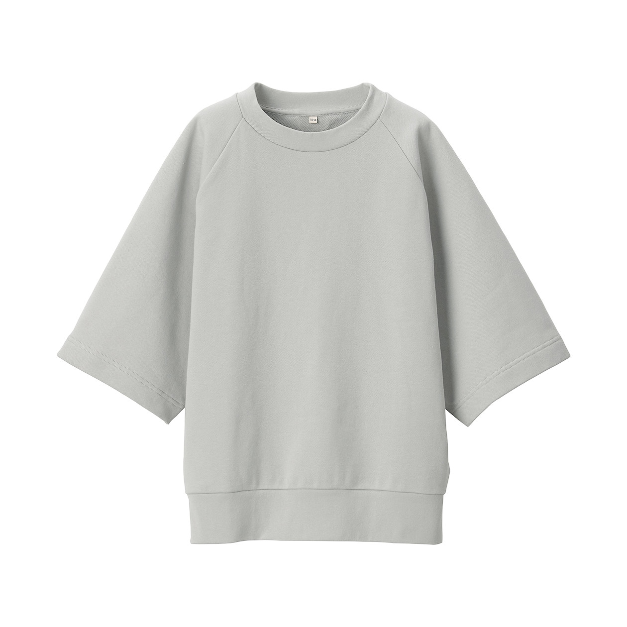 高密度編み裏毛五分袖トレーナー ｓ ｍ ライトグレー Muji Labo Tシャツ カットソー 通販 無印良品