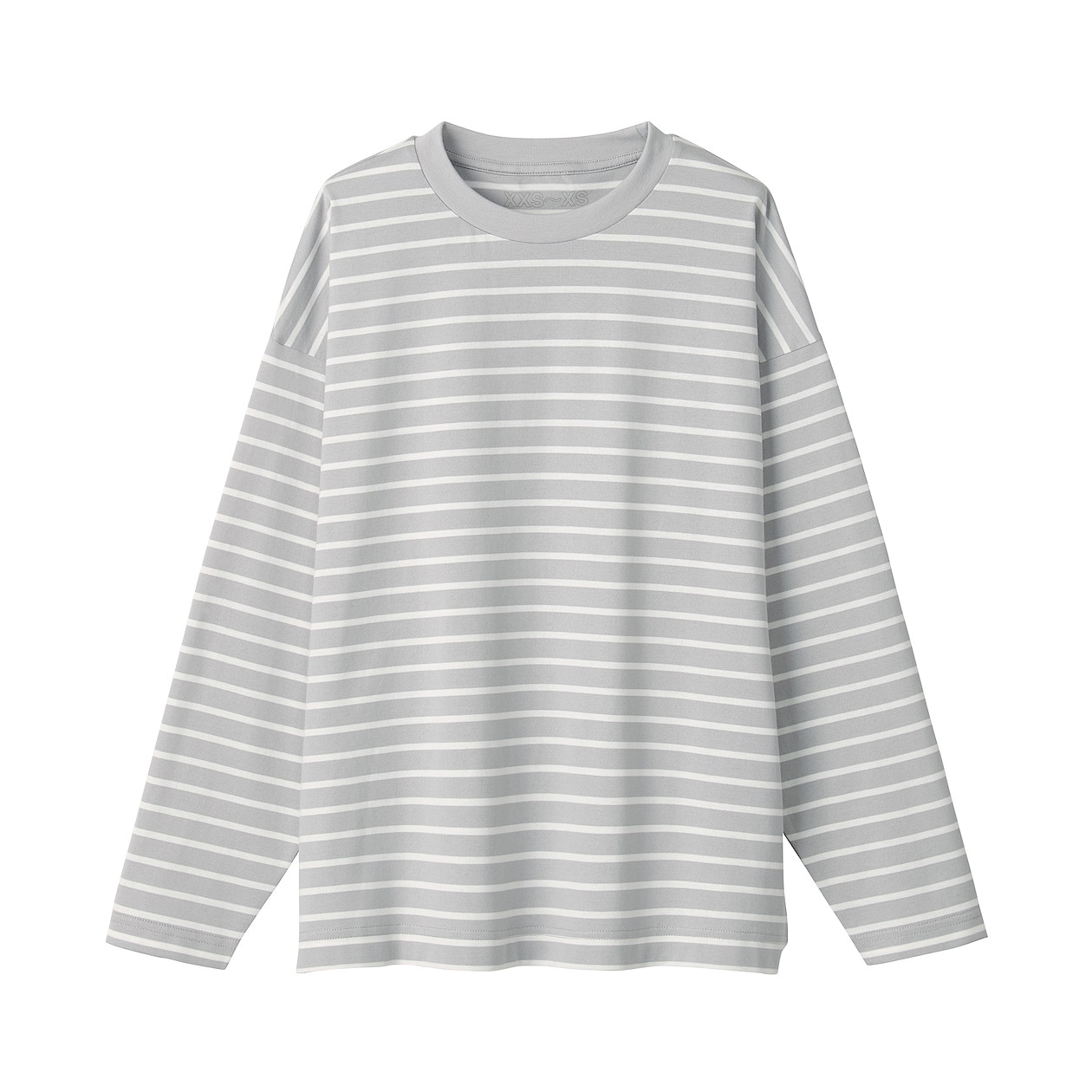 男女兼用 超長綿天竺編みクルーネック長袖tシャツ s m ライトグレーボーダー Muji Labo Tシャツ カットソー 通販 無印良品 男女兼用 超長綿天竺編みクルーネック長袖tシャツ s m ライトグレーボーダー Muji Labo Tシャツ カットソー 通販 無印良品