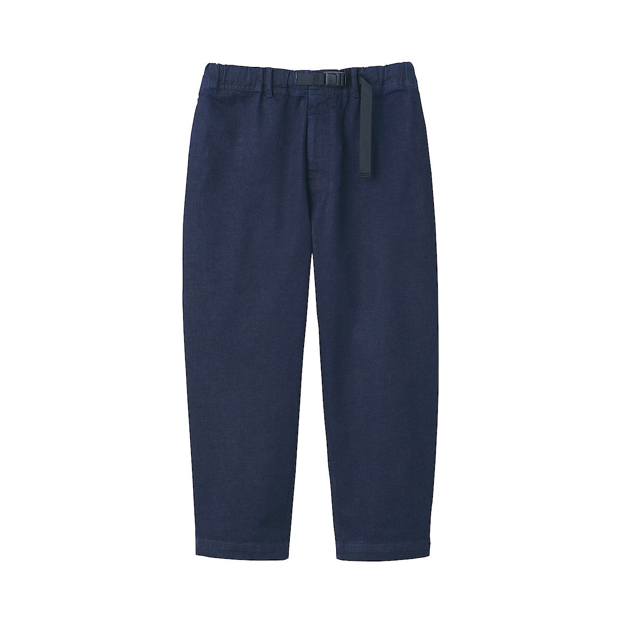 男女兼用 ライトオンスデニムイージーワイドクロップドパンツ 男女兼用ｍ ダークネイビー Muji Labo パンツ 通販 無印良品