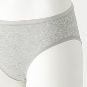 ストレッチ天竺編みミディショーツ 婦人ｓ グレー ショーツ 婦人 レディース 通販 無印良品