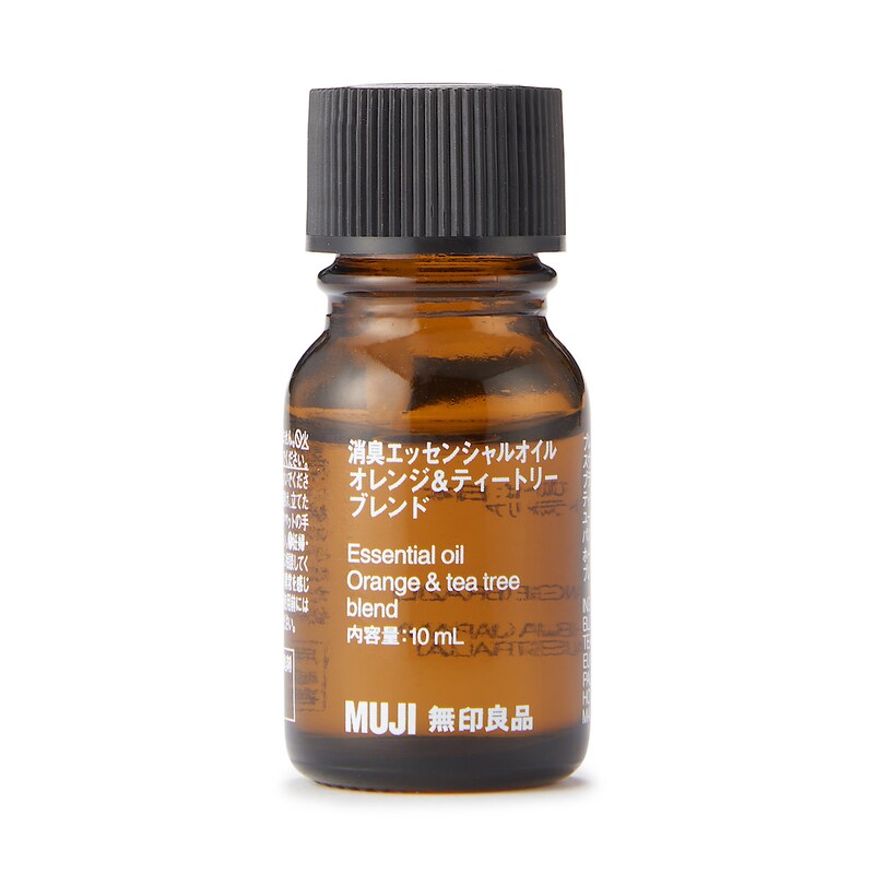 消臭エッセンシャルオイル オレンジ ティートリーブレンド １０ｍｌ エッセンシャルオイル 精油 通販 無印良品