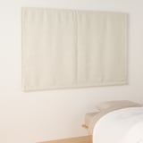 ポリエステル二重織プレーンシェード用生地（防炎・遮光性）／アイボリー