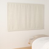 ポリエステル二重織プレーンシェード用生地（防炎・遮光性）／アイボリー