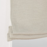 ポリエステル二重織プレーンシェード用生地（防炎・遮光性）／ベージュ