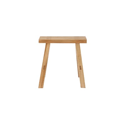 オーク材ベンチ 幅48.5×奥行30×高さ44cm | Found MUJI オーク材ベンチ 幅48.5×奥行30×高さ44cm | Found MUJI