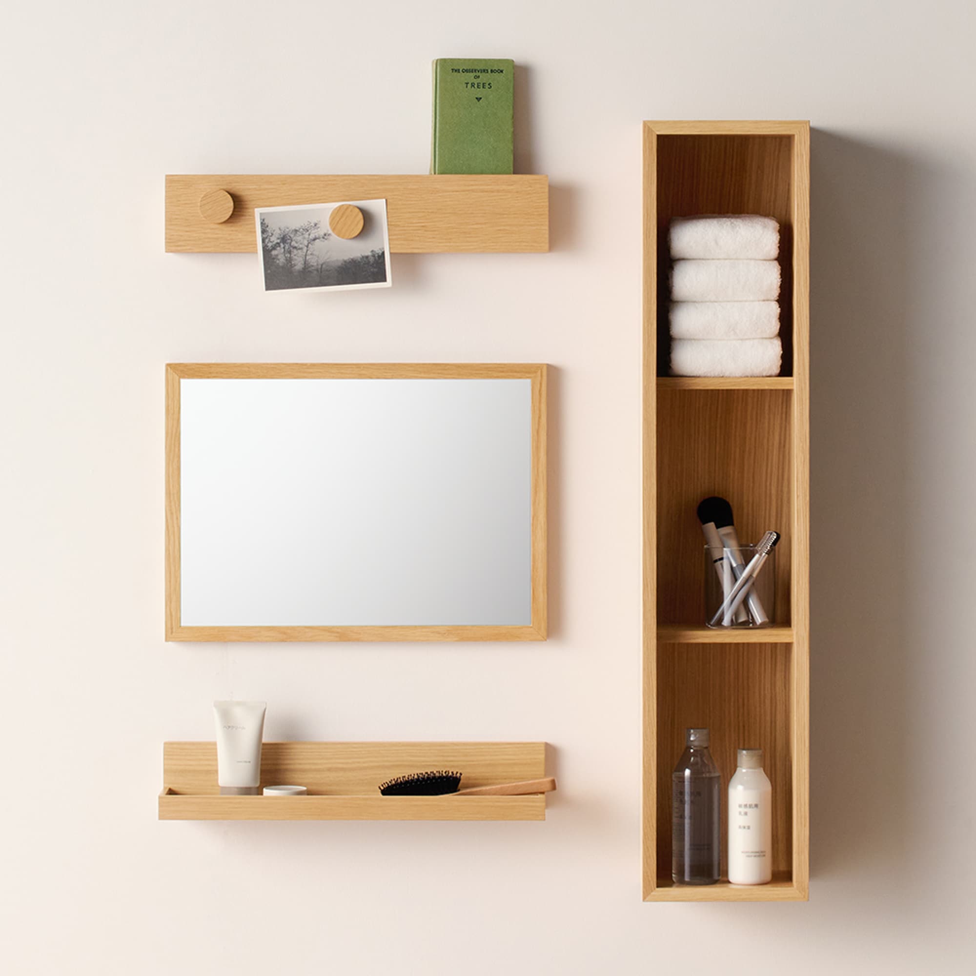 無印良品　壁につけられる家具　８点セット 壁に付けられる家具箱 | 無印良品