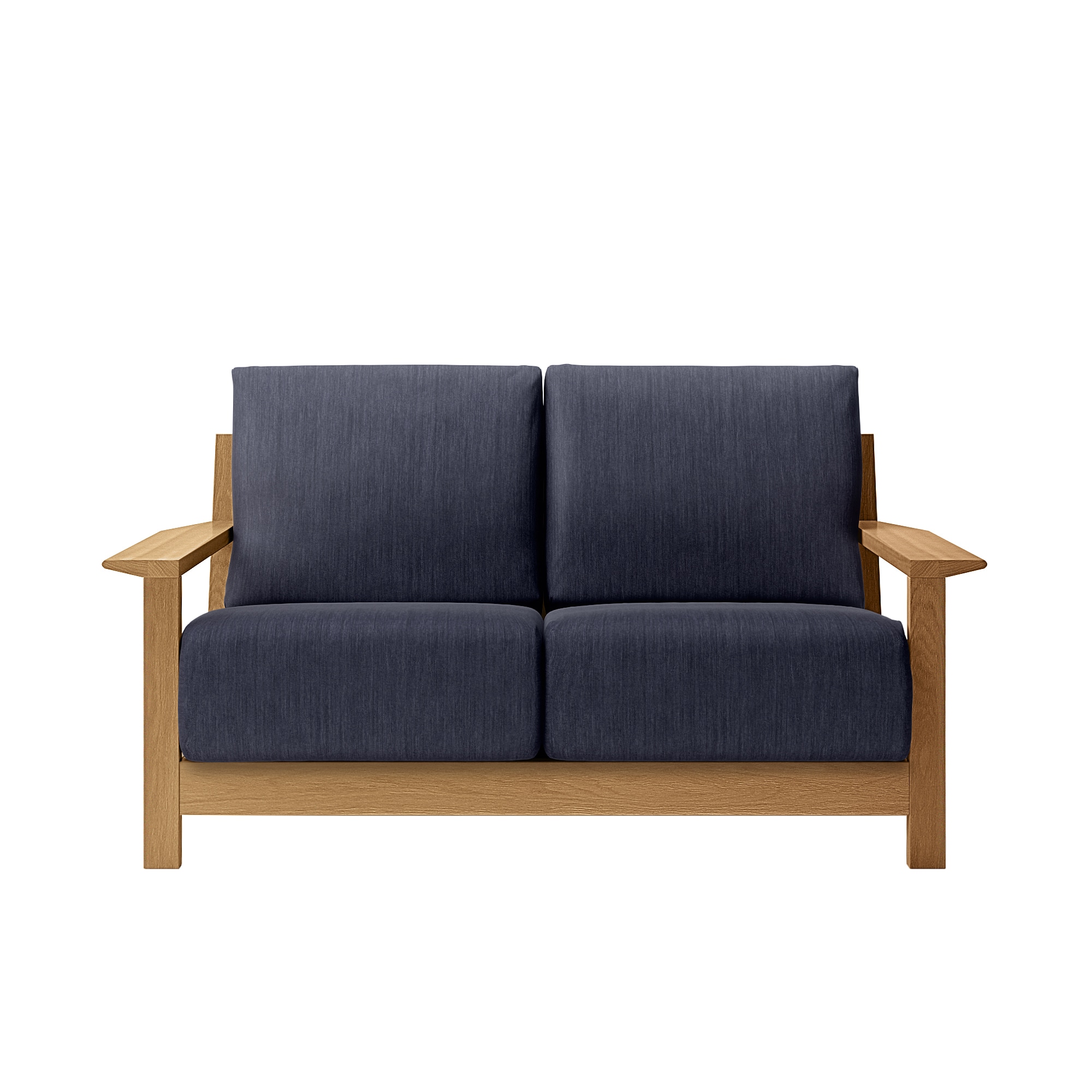 ソファ本体　木製フレーム用綿デニムカバー