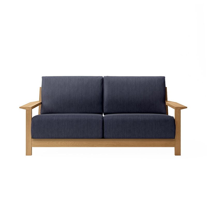 ソファ本体 木製フレーム用綿デニムカバー | 無印良品 