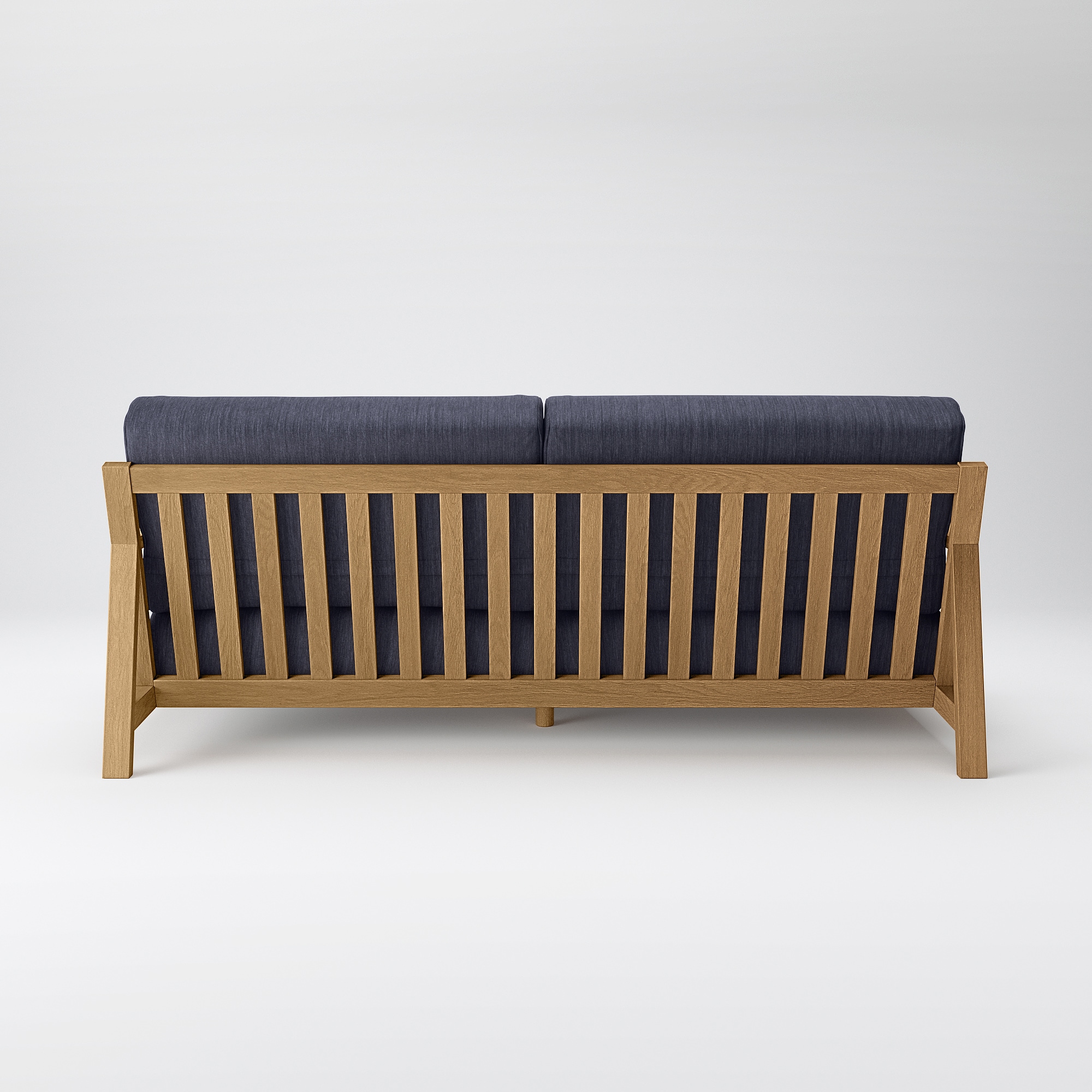 ソファ本体　木製フレーム用綿デニムカバー