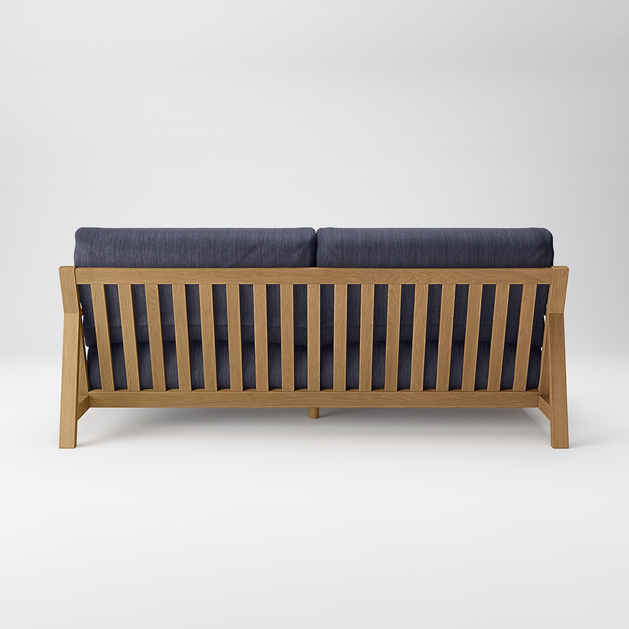 ソファ本体　木製フレーム用綿デニムカバー