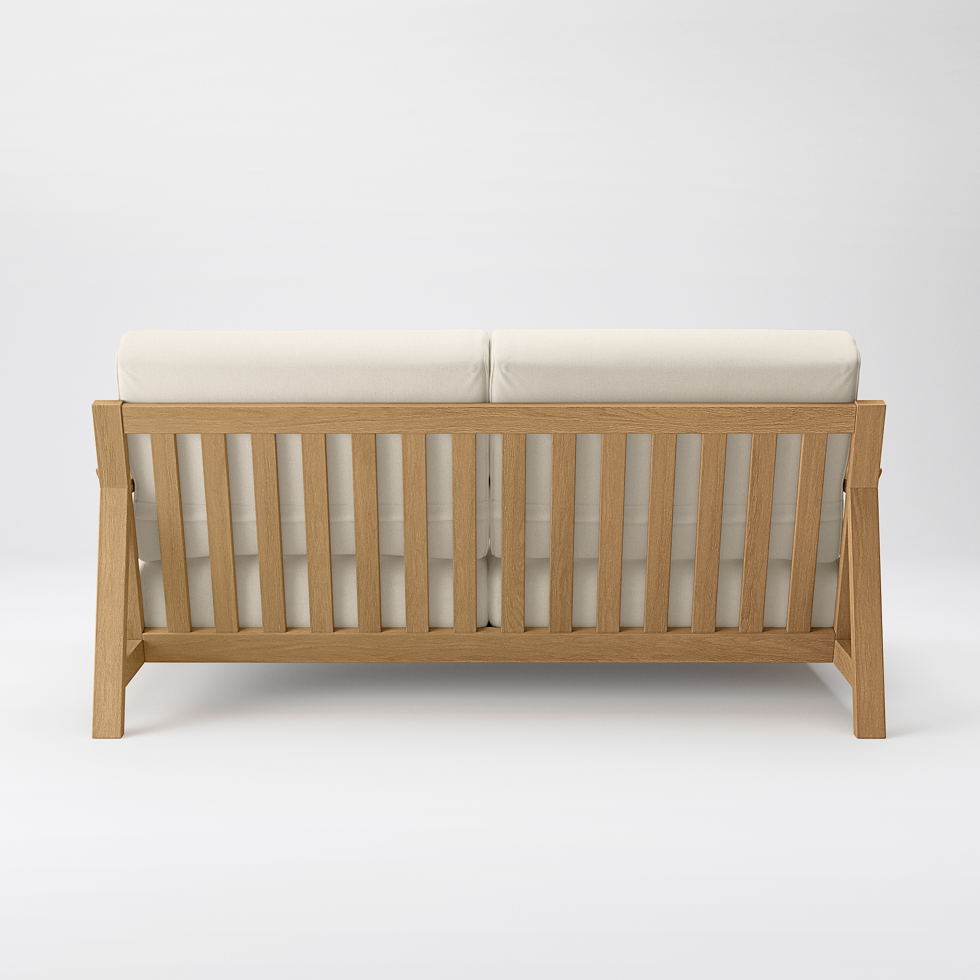 ソファ本体　木製フレーム用綿麻バスケット織カバー