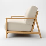 ソファ本体　木製フレーム用綿麻バスケット織カバー