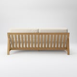 ソファ本体　木製フレーム用綿麻バスケット織カバー