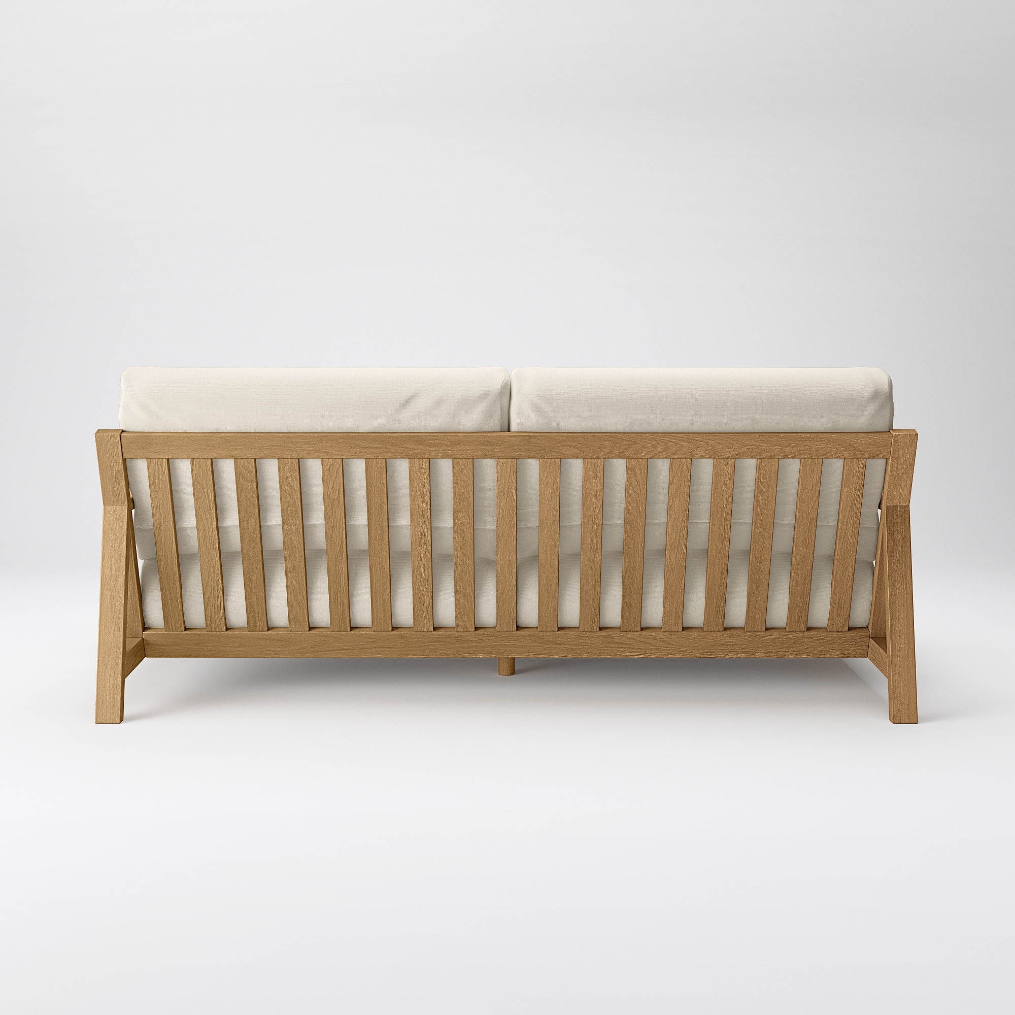 ソファ本体　木製フレーム用綿麻バスケット織カバー