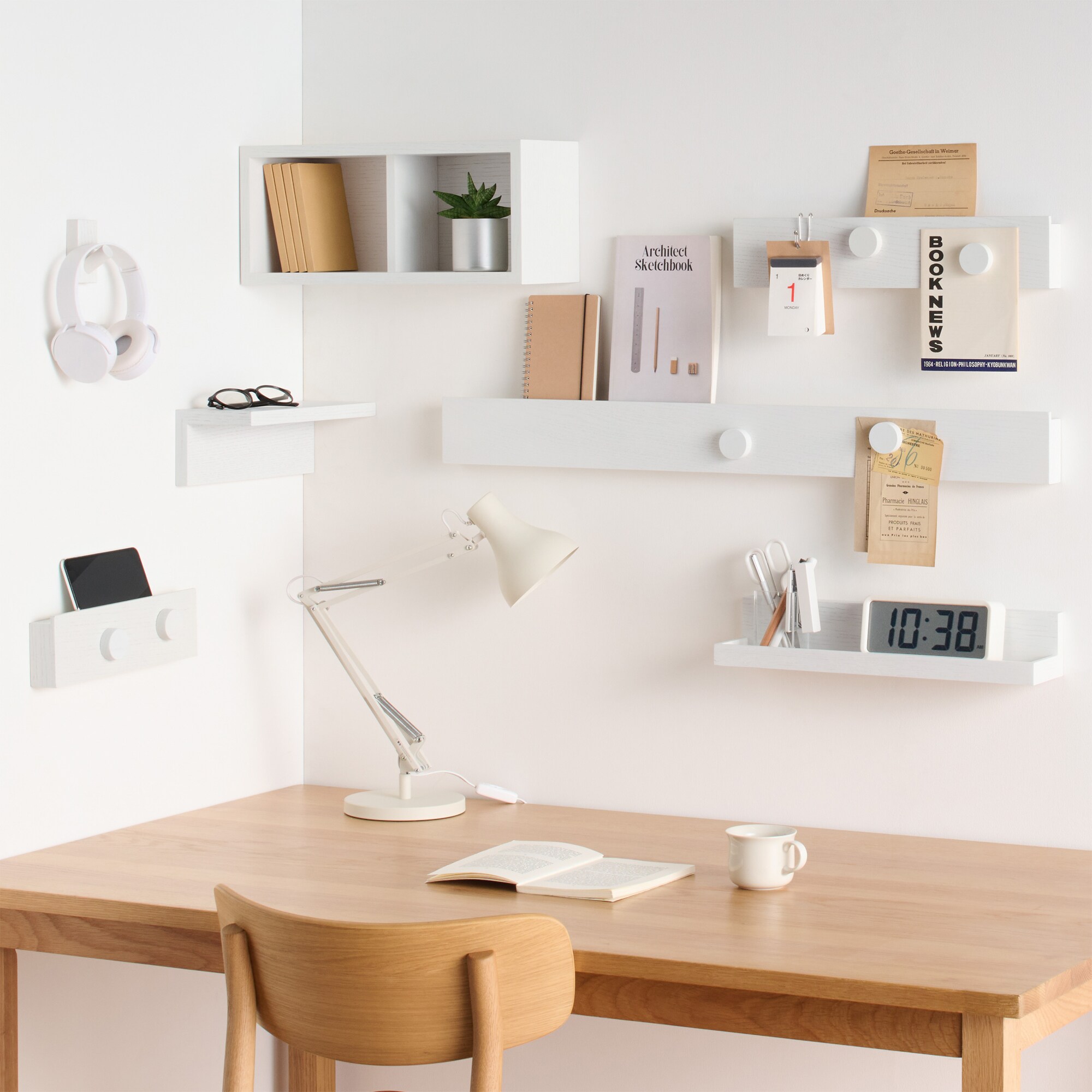 無印良品　壁に付けられる家具　セット売り 壁に付けられる家具箱 | 無印良品