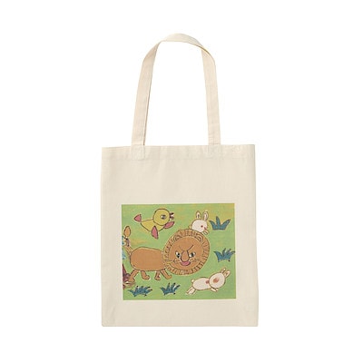 こどもの絵マイバッグa4ライオン 生成 マイバッグ エコバッグ 通販 無印良品 こどもの絵マイバッグa4ライオン 生成 マイバッグ エコバッグ 通販 無印良品