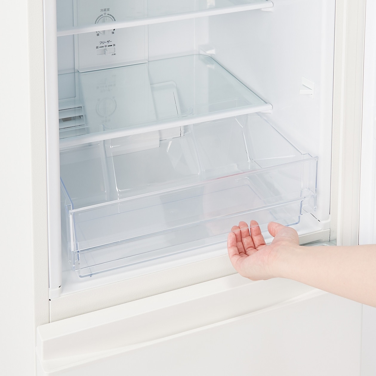 無印良品MUJI冷凍冷蔵庫　126L省エネ静音設計取説付き　2019年製
