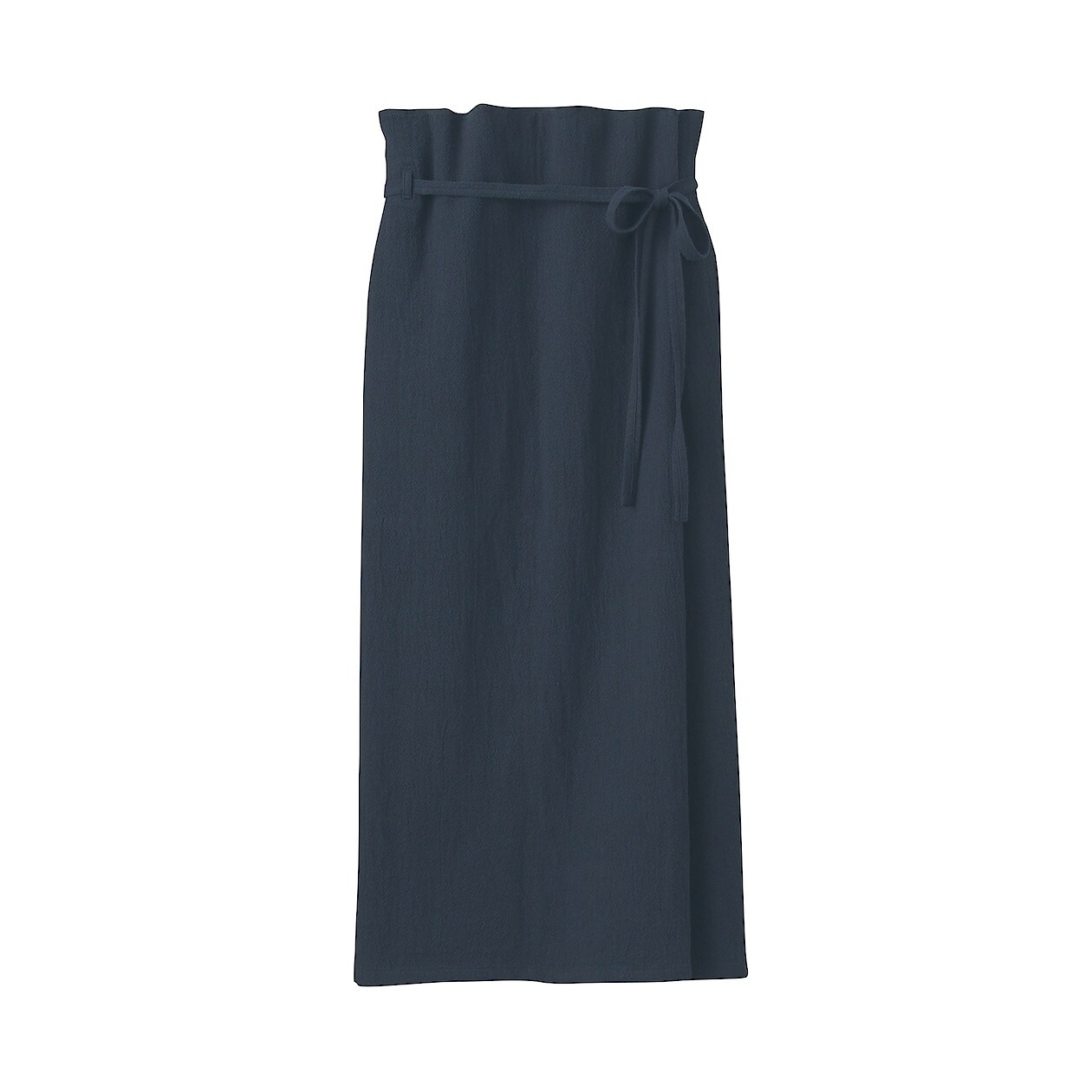 ゆっくり織り自然に仕上げたロンジー 男女兼用ｘｘｓ ｓ ダークネイビー スカート 婦人 レディース 通販 無印良品
