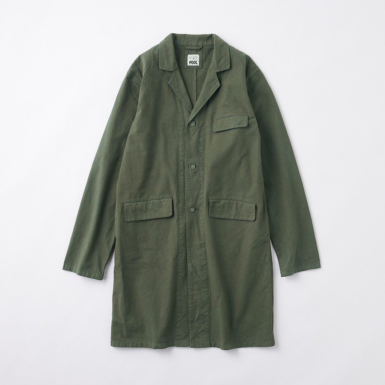 pool いろいろの服 コットンアトリエコート チャコール ワンサイズ Idee ウェア アトリエコート 通販 無印良品 pool いろいろの服 コットンアトリエコート チャコール ワンサイズ Idee ウェア アトリエコート 通販 無印良品