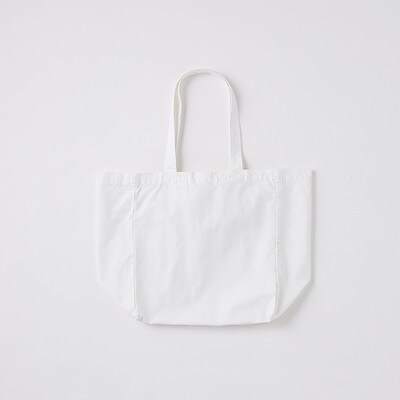 pool いろいろの服 2wayトートバッグ ホワイト ワンサイズ Idee ウェア バッグ 通販 無印良品 pool いろいろの服 2wayトートバッグ ホワイト ワンサイズ Idee ウェア バッグ 通販 無印良品