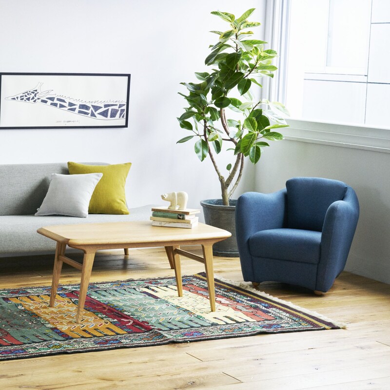 IDEE］MINI MILLER ARM CHAIR NAVY | 無印良品