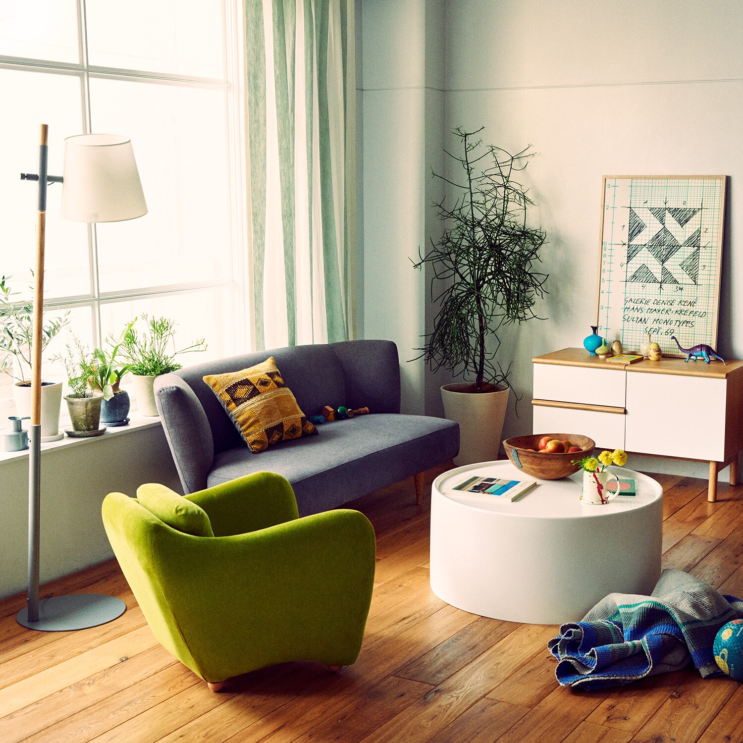 IDEE］MINI MILLER ARM CHAIR GREEN
